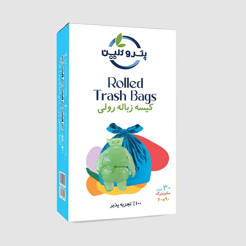 کیسه زباله رولی بزرگ